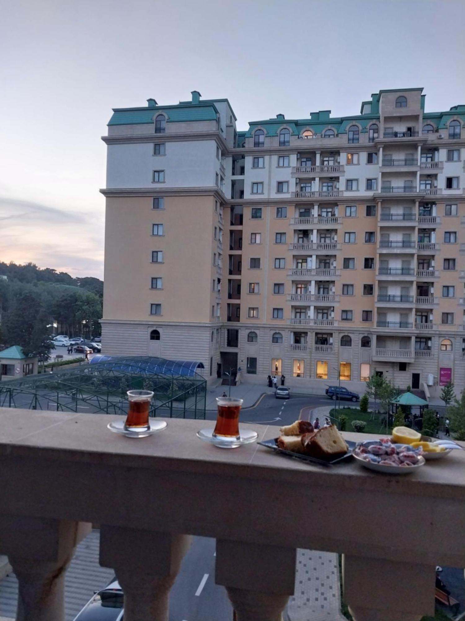 Ferienwohnung Banu House Sumqayıt Exterior foto
