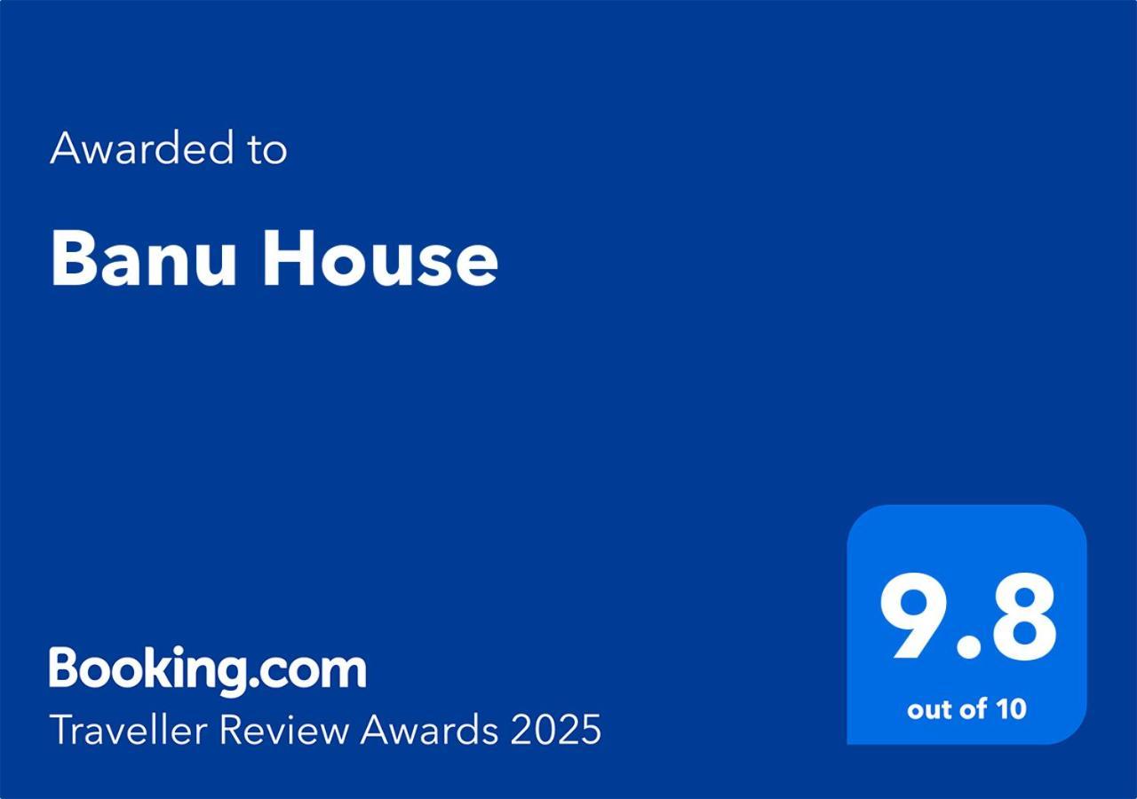 Ferienwohnung Banu House Sumqayıt Exterior foto